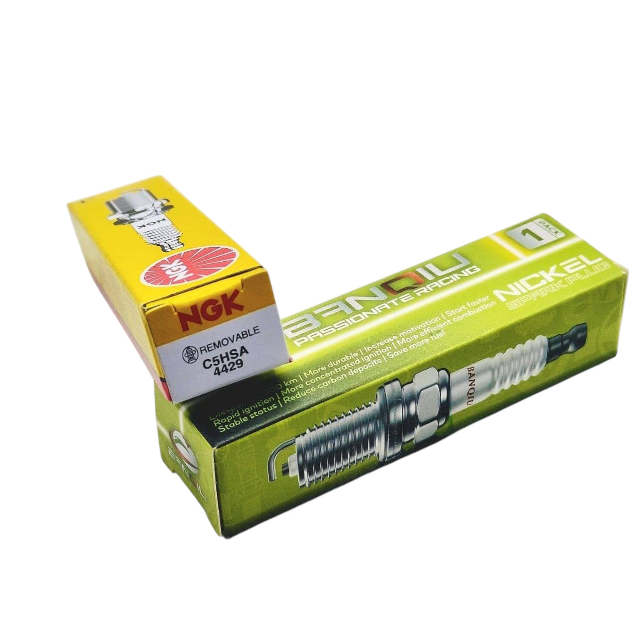 BANQIU Cambodia Co.,Ltd. 高性能摩托车和三轮车火花塞，采用耐用镍材质，提升点火效率并节省燃油。